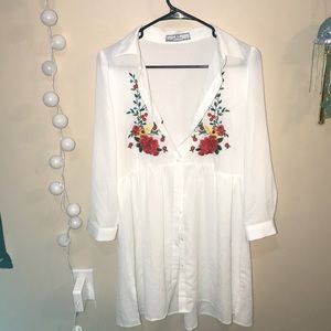 Special Person Button-Down Dress